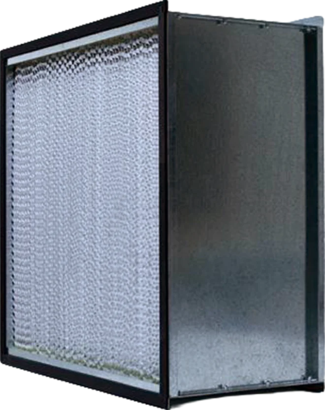 HEPA filter construction