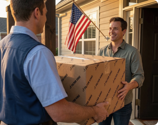 Filter King's auto delivery service