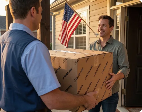 Filter King's auto delivery service