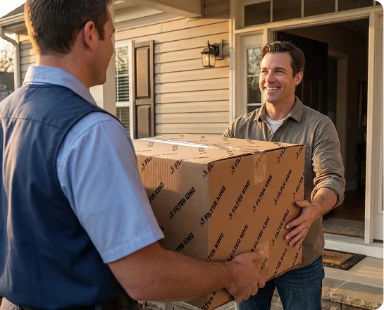 Filter King's auto delivery service