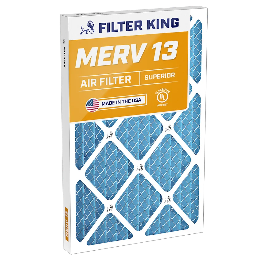 16x25x3 furnace filter MERV 13