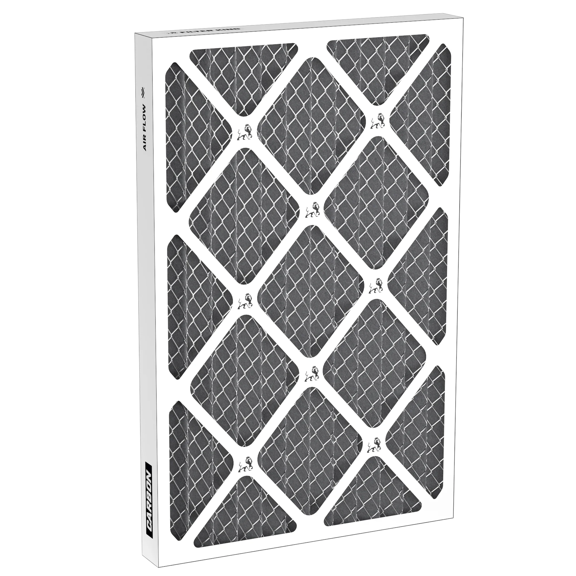 16x25x3 air filter MERV 8 Carbon