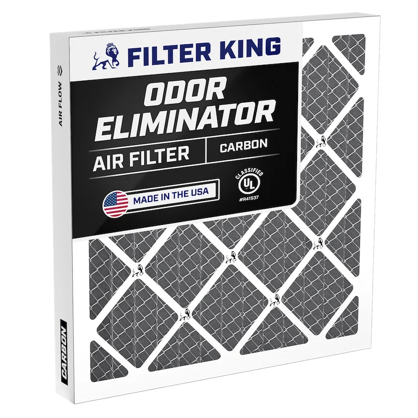 8x8x1 furnace filter MERV 8 Carbon